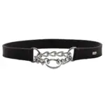 Hunter Aalborg Martingale Dog Collar, Black