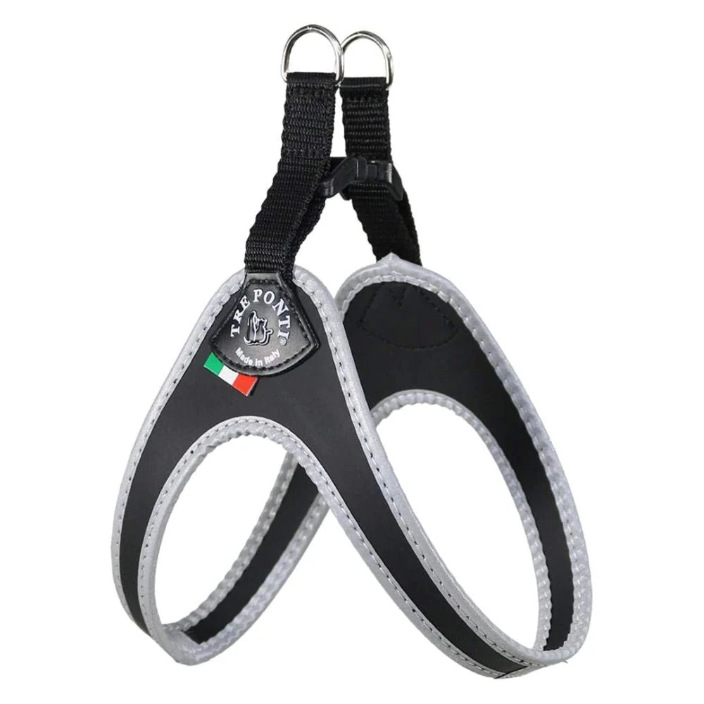 40_4dc88ce1-de4f-4c53-8265-c1b2c78185cd_2000x.webp Tre Ponti Genesis Step In Harness for Dogs and Cats, Black - Image 1