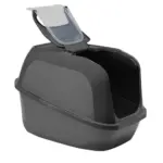 Moderna Mega Deluxe Cat Litter Box, Cool Grey - Image 3