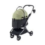 Ibiyaya Lyte 3-in-1 Detachable Pet Stroller, Pickle Green