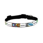 Personalised Dog Collar - Superhero Comic - Image 3