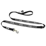Personalised Dog Leash - Monochrome Cross
