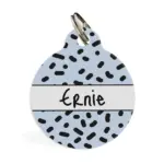 Personalised Dog Leash - Squiggle, Blue - Image 5