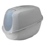 Moderna Mega Smart Extra Large Cat Litter Box, Titanium