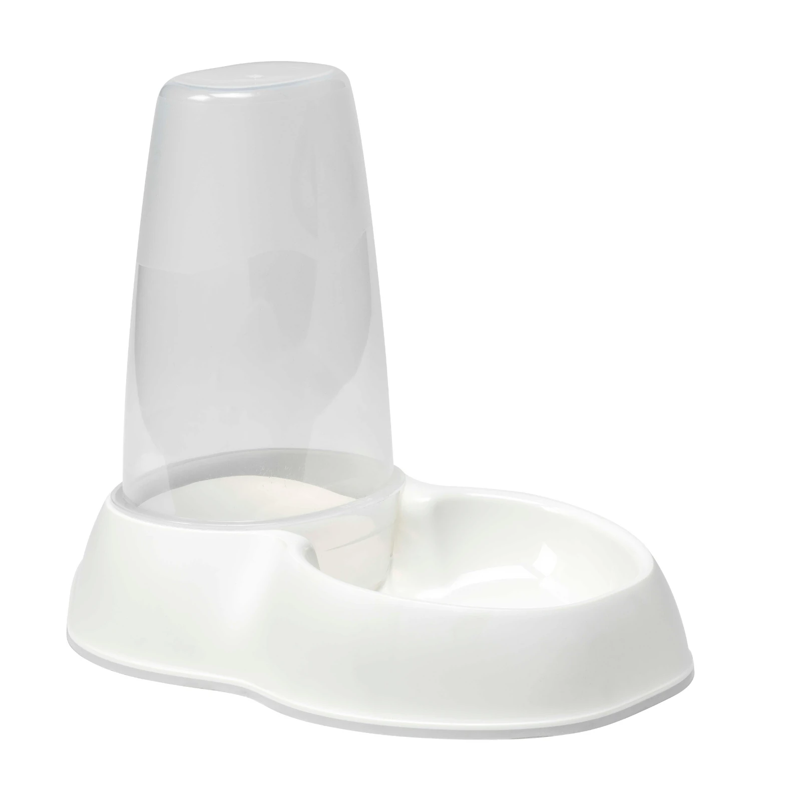 product_image_1761127278.webp Moderna Sensiflo Pet Gravity Feeder, White - Image 1