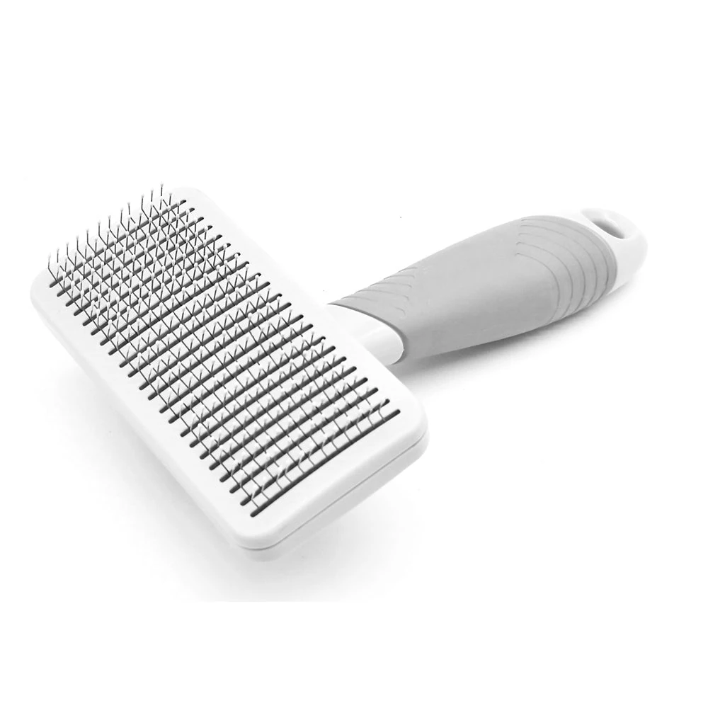 slef-cleanbrush03_2000x.webp Self-cleaning Deshedding Brush with Soft Plastic Tips - Image 1