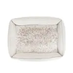 Dog Lounger Bed, Aspen Faux Fur - Image 2