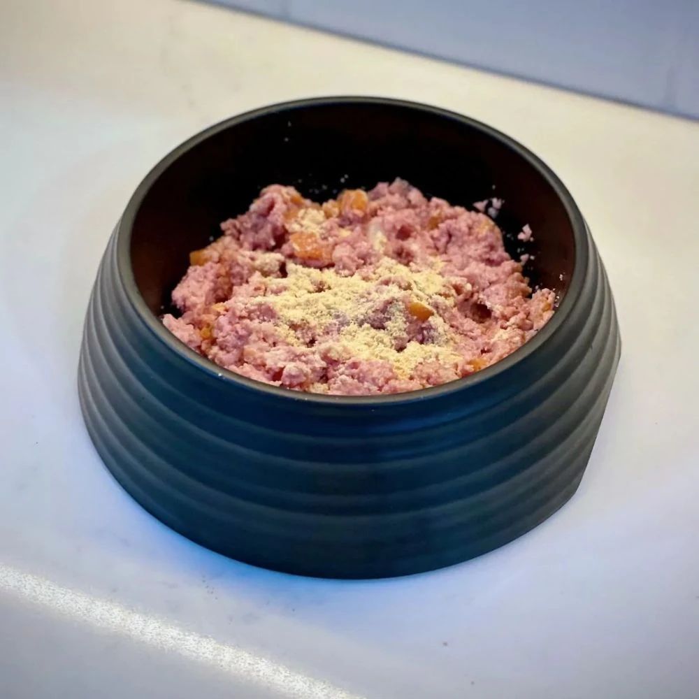 yellow rain jacket for dogs side-by-side waterproof test showing water beading